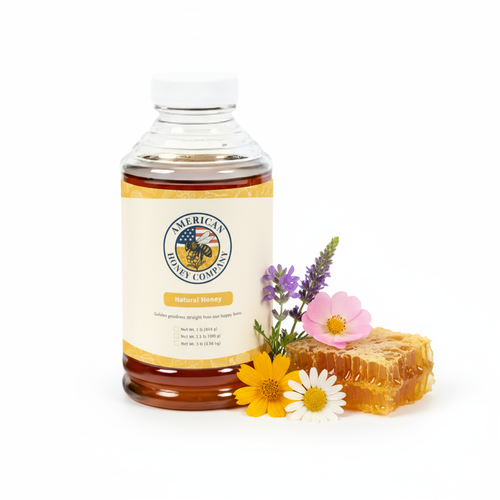 honey 24 oz bottle